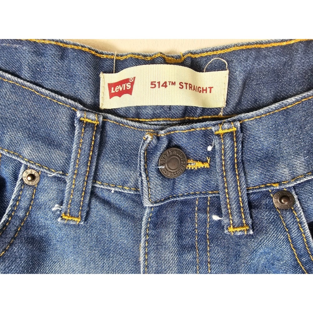 Levi's 514 Straight Jeans Women's 12 Reg (W26 L27) Medium Wash - Picture 5 of 9